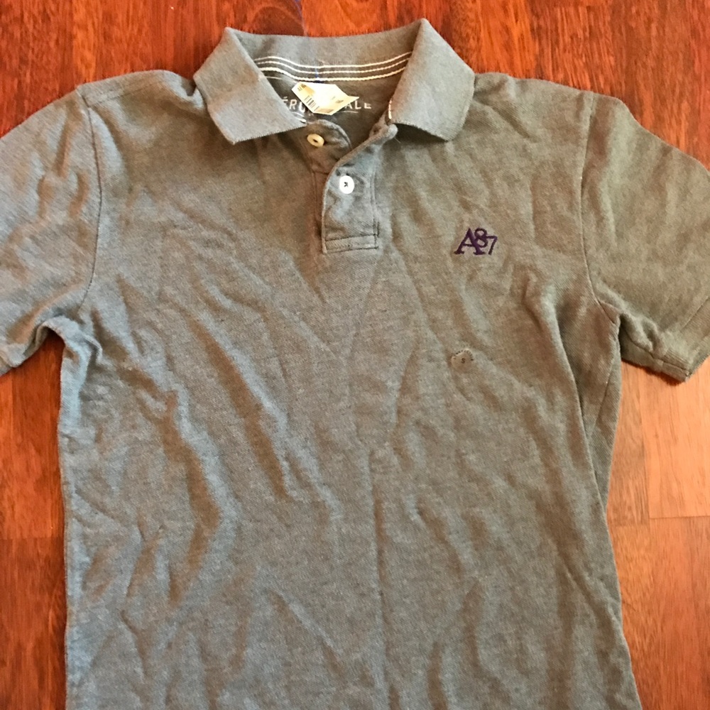 Nwt Aeropostale Men's Size S Gray Polo
